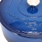 Megachef 6.35 Quart Round Enameled Cast Iron Dutch Oven with Self Basting Lid in Dark Blue MCCI-A28DB - alternate 2