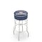 Holland Bar Stool Co 30" Connecticut Cushion Seat, 2-Ring Chrome Swivel Bar Stool L7C130ConnUn - alternate 1