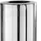 Homeroots 56" Silver Aluminum Cylinder Table Vase 354650 - alternate 2