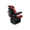 Uni Pro 1061 Air Suspension Seat, 12-Volt, Red Vinyl 8553 - alternate 3