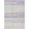 Homeroots 8' X 10' Lavender And Ivory Striped Washable Indoor Outdoor Area Rug 589695 - alternate 3