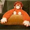 Hugimals World Hugarounds Ollie the Orangutan Weighted Neck and Shoulder Wrap Orange HUG041OR - alternate 5