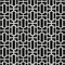 Homeroots 10' X 14' Black And Ivory Geometric Washable Indoor Outdoor Area Rug 594838 - alternate 4