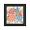 Homeroots Spring Floral Black Framed Print Wall Art 529908 - alternate 2