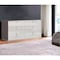 Homeroots 62" Gray Six Drawer Double Dresser 488509 - alternate 3