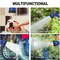 Wrightmaster Expandable 3/4 in. x 100 ft. Standard Garden Hose w/ Multi-Function Nozzle, 7 Spray Mode ZR-HYSG100FTB - alternate 3
