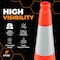 Xpose Safety 36 in Slim Line Orange Traffic Cone, 12 lb Base, 6in & 4in Collar, DOT Approved, 125 PK, Half Pallet OTC36SL-64-12L-HP125-X - alternate 3