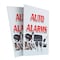 Signmission Auto Alarms, Plastic Signs Only 24 Inch x 36 Inch, Corrugated Plastic, 2PK CSB-2436-2PACK-Auto Alarms - alternate 1