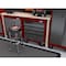 Plasticolor Round Black Vinyl Seat With The Busted Knuckle Garage/Hand With Wrench, Non-Swivel, 4 Steel Legs 004753R01 - alternate 2