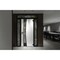 Vdomdoors Aluminum Door Cynex 6116 Black Entry Steel Metal Modern Painted W14+36+14xH80+14 Left Inswing CYNEX6116EXD-OAK-W14+36+14xH80+14-LH-I - alternate 2