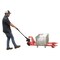 Vestil Steel Low Profile Pallet Truck 21 In. x 48 In. 4,000 Lb. Capacity Red PM4-2148-LP - alternate 5