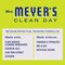 Mrs. Meyers Clean Day Dish Soap Clean Day Geranium Scent Liquid 16 oz Colorless 13103 - alternate 4