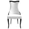 Leisuremod Novara Collection Modern Wooden Dining Chair in Light Cream NC20CR - alternate 3