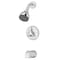 Symmons Origins Single Handle Tub and Shower Faucet Trim Kit - 1.5 GPM (Valve Not Included) 9602-P-1.5-TRM - alternate 1