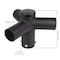 J&H Led 11 in. 120-Degree Triple Spoke Mounting Bracket Tenon Adapter for LED Outdoor Pole Lights JH-1TSB120-54C - alternate 2