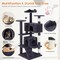 Simple Deluxe 54 Inches Cat Tree Tower, Cat Tree Tower Condo with Scratching Post for Cats House Play, Multi-Leve 3A88CATTREE54INGRY - alternate 3