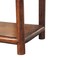 Homeroots 20" Brown Solid Wood Square One Drawer Nightstand 651881 - alternate 2