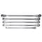 K-Tool International 5Pc Metric 120 Tooth Double Flex Ratcheting Wrench Set 130252000384 - alternate 2