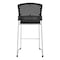 Office Star Products 886 Series Tall Stacking Visitor Chairs, Freeflex Coal 88657C4-30 - alternate 4