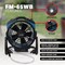 Xpower Portable Battery Operated Rechargeable Cordless, 11in Outdoor Cooling Misting Fan FM-65WB - alternate 4