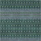 Homeroots 8' X 10' Green Blue And Purple Tribal Washable Indoor Outdoor Area Rug 582563 - alternate 4