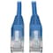 Tripp Lite Cat5e Cable, Snagless, Molded, Blue, 10ft N001-010-BL - alternate 1