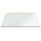 Fab Glass And Mirror 36in. Clear Square Glass Table Top 1/2in. Thick Bevel Polish Tempered Radius Corners 36SQR12THBEAN - alternate 1
