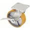 Zoro Select Plate Caster, Swivel, Polyurethane, 7 1/2"H P25S-UY060R-14-CB-DL - alternate 2