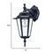 Homeroots Antique Bronze Glass Hanging Lantern Wall Light 398619 - alternate 3