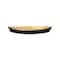 Homeroots 10in Black And Gold Cast Iron Oval Boat Shaped Tray 634796 - alternate 1