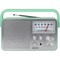 Jensen Portable AM/FM Radio-Green MR-750-GR - alternate 1
