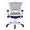 Space Seating Pulsar White Frame Managers Chair, Purple 317W-W1C1F2W-512 - alternate 2