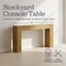 Alaterre Furniture Stockyard Solid Wood Console Table 56 in Modern Farmhouse Entryway Table AFTBL-019 - alternate 2