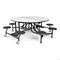 Palmer Hamilton Cafeteria Stool Table 59T122960RD-S8-GBL - alternate 1