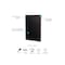Ghent Indoor/Outdoor Enclosed Vinyl Letter Board, Bronze Aluminum Frame, 3'H x 2'W, 1 Door, Black PB13624BX-BK - alternate 2