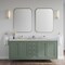 James Martin Vanities Chicago 72" Double Vanity, Smokey Celadon, w/ 3 CM Siberian Silestone Top 503-V72-SC-3SFR - alternate 4