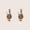 Jonathan Y Cody 5.5" 1-Light Southwestern Bohemian Resin/Iron Faux Antler LED Vanity Light, Brown Wood Fin, 2PK JYL6307A-SET2 - alternate 5
