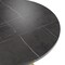 Leisuremod Round 35.43 in W, 29.34 in L, Sintered Stone/Stainless Steel, Black VT20BG-36BLS - alternate 2