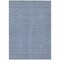 Homeroots 9' X 12' Navy Blue And Gray Geometric Washable Indoor Outdoor Area Rug 594489 - alternate 2
