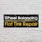 Signmission Wheel Balancing Flat Tire Repair, 36 Inch x 96 Inch, Vinyl Banner B-96-30941 - alternate 2