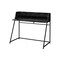 Homeroots 47" Black and White Wood and Metal Sled Computer Desk 489986 - alternate 3
