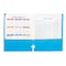 C-Line Products 2-Pocket Laminated Paper Portfolio with 3-Hole Punch, Assorted, 100PK 06300 - alternate 2