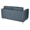 Office Star Products Pacific Love Seat, Blue PAC52-R105 - alternate 2