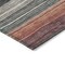 Homeroots 5' X 8' Pale Aqua Copper And Taupe Striped Washable Indoor Outdoor Area Rug 618263 - alternate 3