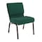 Flash Furniture Green Dot Fabric Church Chair, PK4 4-FD-CH0221-4-GV-S0808-GG - alternate 1