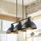 Jonathan Y Asher 36" 3-Light Industrial Farmhouse Iron Linear LED Pendant, Oil Rubbed Bronze JYL1117A - alternate 3