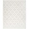 Homeroots 9' X 12' Ivory And White Indoor Outdoor Area Rug 522147 - alternate 4