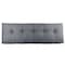 Lavish Home Triangle Headboard Pillow Queen, Gray, 59 in x 19.6 in HT-PILLOW6-Q - alternate 1