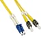 Sanoxy 2m LC/ST Duplex 9/125 Single Mode Fiber Optic Cable SNX-CBL-LDR-FB102-9302 - alternate 1