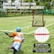 Vevor 5x7ft Lacrosse Baseball Rebounder Softball Bounce Pinchback Training Net SSPDYFTW001 - alternate 2